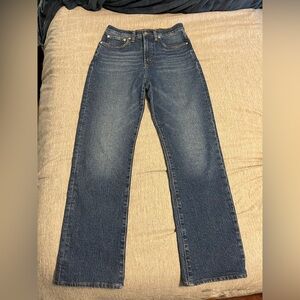Madewell 90’s straight jeans